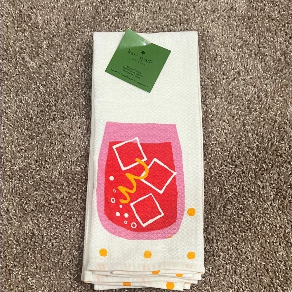 Kate Spade set of 2 Kitchen Towels